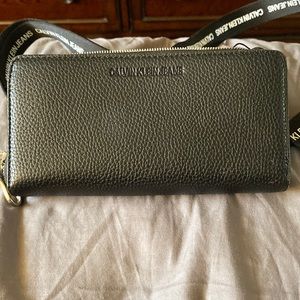 Calvin Klein black crossbody purse